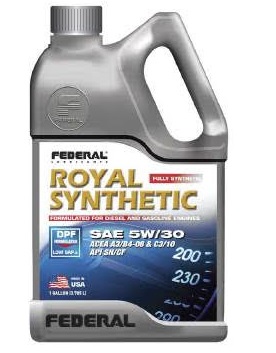 Federal 5w30 Royal Sintetico para DPF